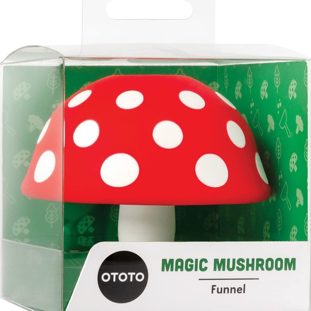 OTOTO Magic Mushroom Funnel - Red and White